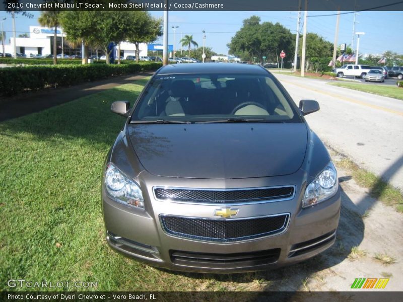Mocha Steel Metallic / Cocoa/Cashmere 2010 Chevrolet Malibu LT Sedan