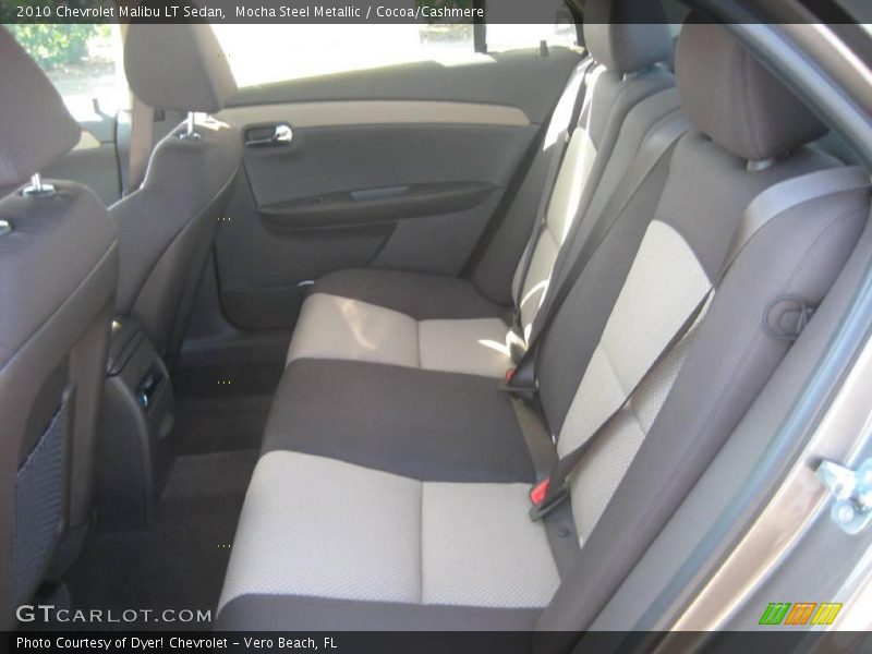 Mocha Steel Metallic / Cocoa/Cashmere 2010 Chevrolet Malibu LT Sedan