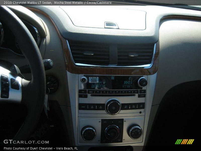Mocha Steel Metallic / Cocoa/Cashmere 2010 Chevrolet Malibu LT Sedan