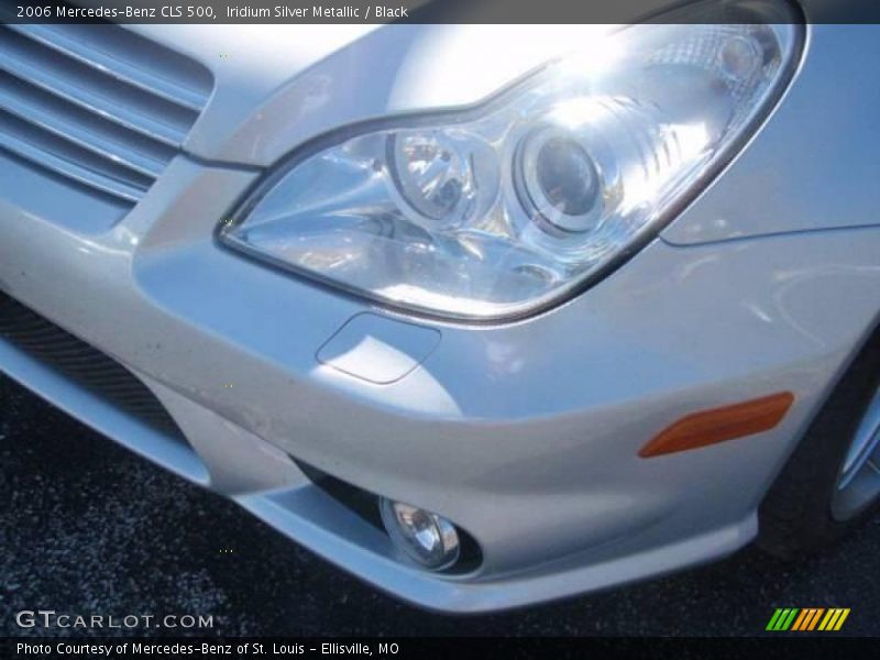 Iridium Silver Metallic / Black 2006 Mercedes-Benz CLS 500
