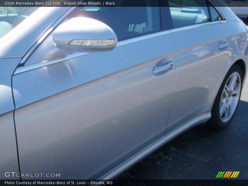 Iridium Silver Metallic / Black 2006 Mercedes-Benz CLS 500