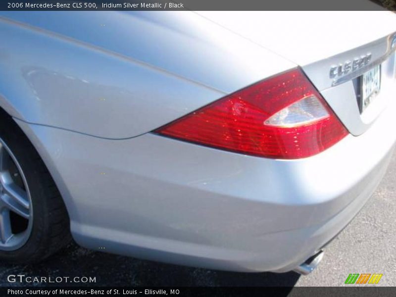 Iridium Silver Metallic / Black 2006 Mercedes-Benz CLS 500
