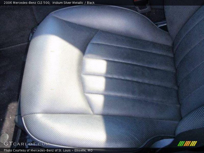 Iridium Silver Metallic / Black 2006 Mercedes-Benz CLS 500