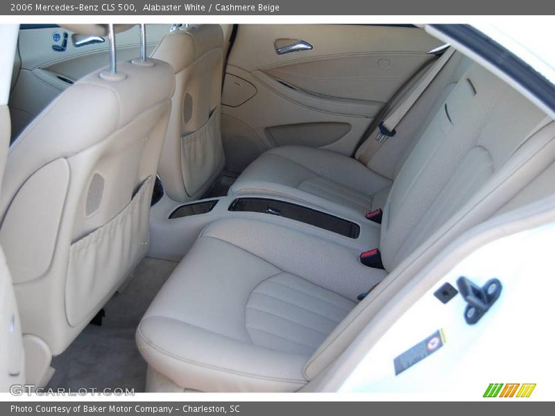 Alabaster White / Cashmere Beige 2006 Mercedes-Benz CLS 500