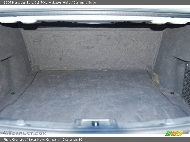Alabaster White / Cashmere Beige 2006 Mercedes-Benz CLS 500