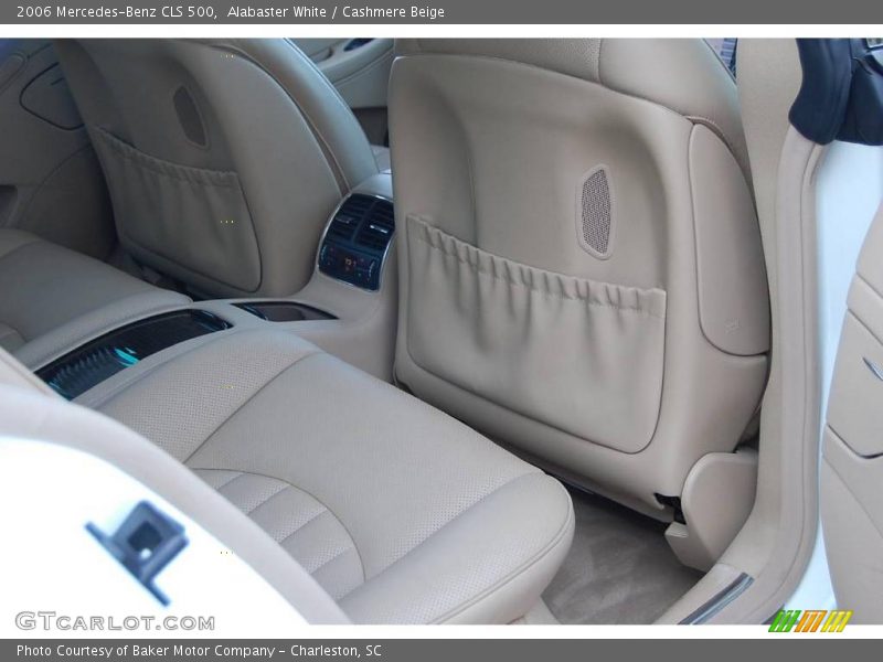 Alabaster White / Cashmere Beige 2006 Mercedes-Benz CLS 500