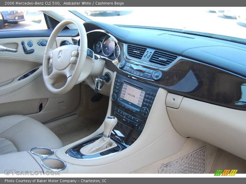 Alabaster White / Cashmere Beige 2006 Mercedes-Benz CLS 500