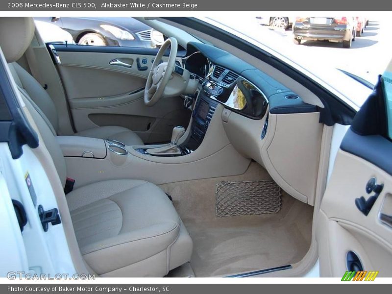 Alabaster White / Cashmere Beige 2006 Mercedes-Benz CLS 500