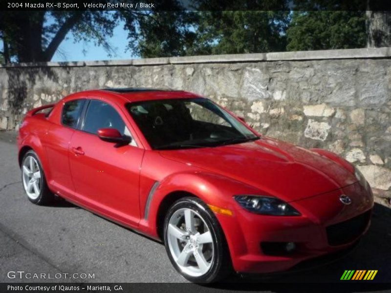 Velocity Red Mica / Black 2004 Mazda RX-8 Sport