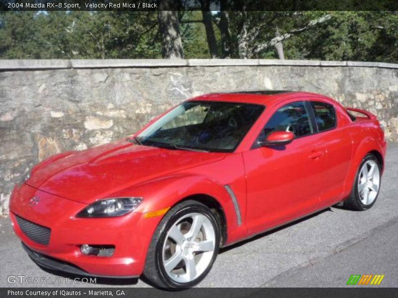 Velocity Red Mica / Black 2004 Mazda RX-8 Sport