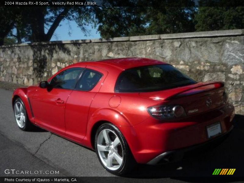 Velocity Red Mica / Black 2004 Mazda RX-8 Sport