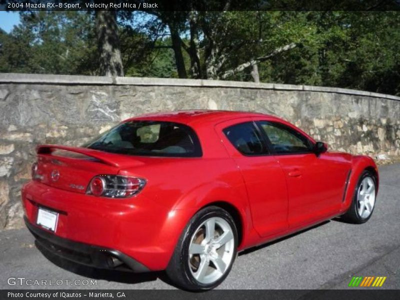 Velocity Red Mica / Black 2004 Mazda RX-8 Sport