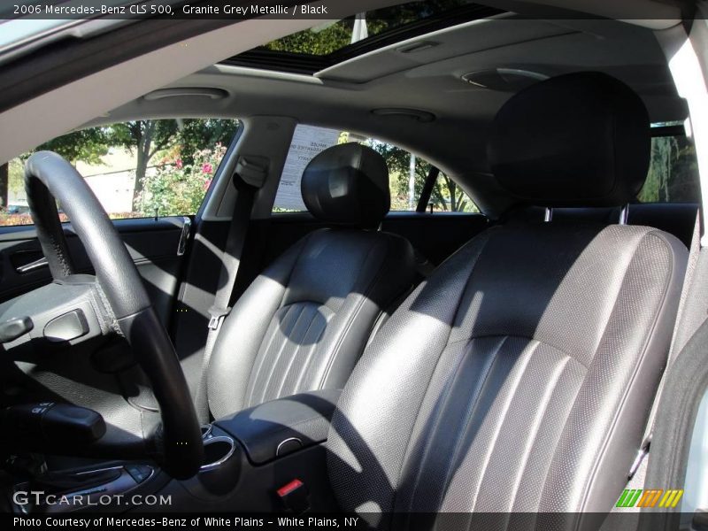 Granite Grey Metallic / Black 2006 Mercedes-Benz CLS 500