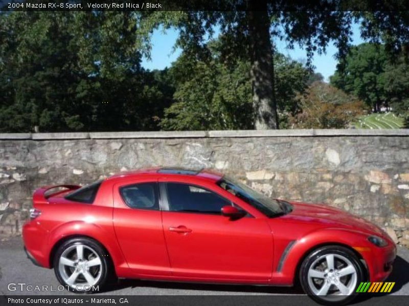 Velocity Red Mica / Black 2004 Mazda RX-8 Sport