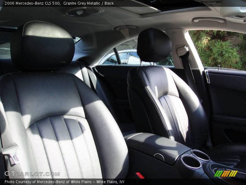 Granite Grey Metallic / Black 2006 Mercedes-Benz CLS 500
