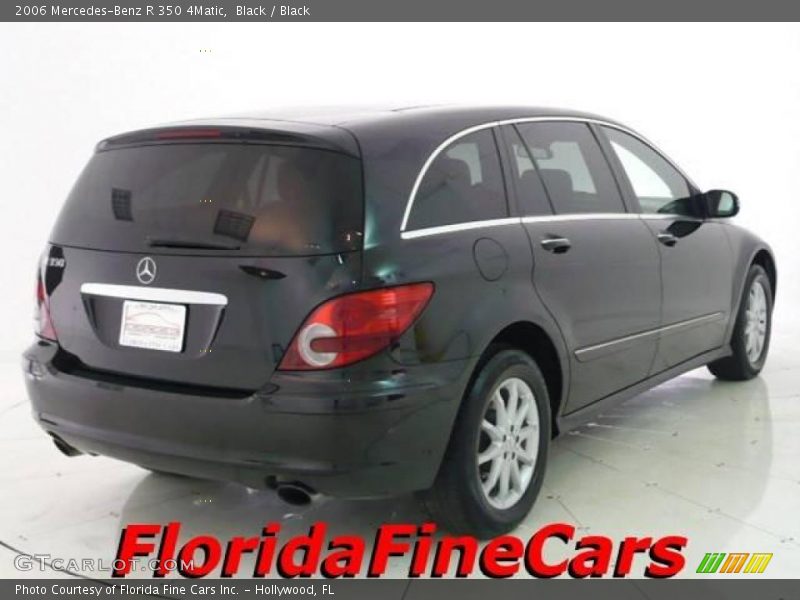 Black / Black 2006 Mercedes-Benz R 350 4Matic
