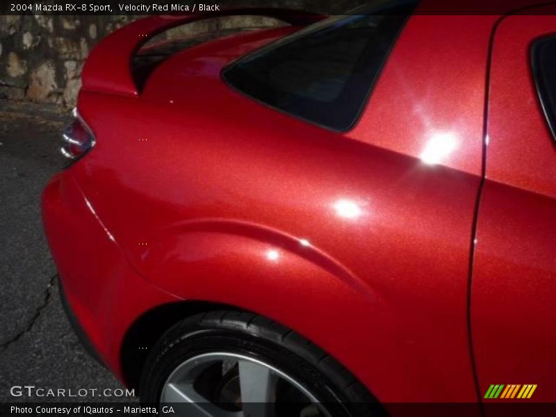 Velocity Red Mica / Black 2004 Mazda RX-8 Sport