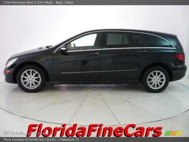Black / Black 2006 Mercedes-Benz R 350 4Matic