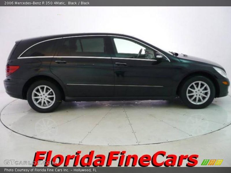 Black / Black 2006 Mercedes-Benz R 350 4Matic