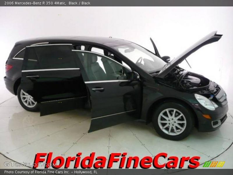 Black / Black 2006 Mercedes-Benz R 350 4Matic