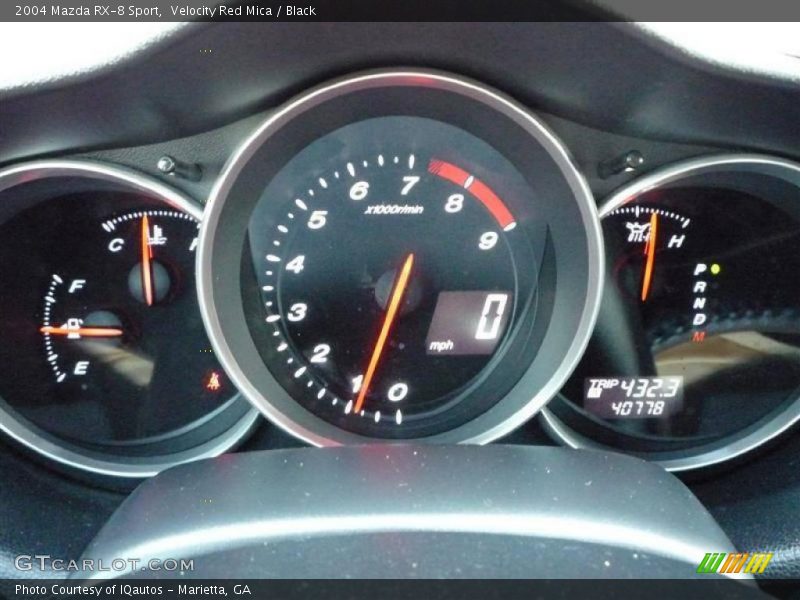 Velocity Red Mica / Black 2004 Mazda RX-8 Sport