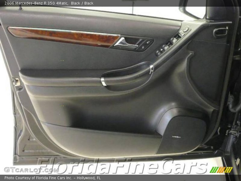 Black / Black 2006 Mercedes-Benz R 350 4Matic