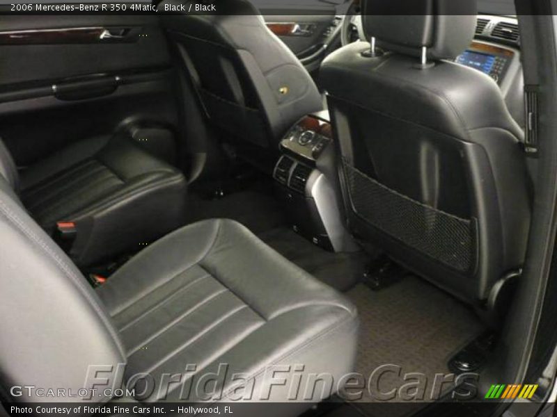 Black / Black 2006 Mercedes-Benz R 350 4Matic