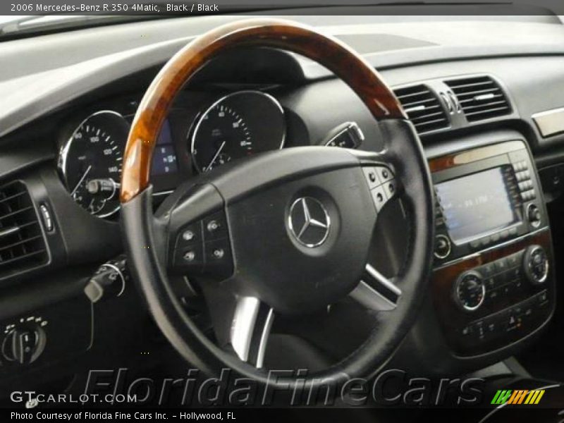 Black / Black 2006 Mercedes-Benz R 350 4Matic