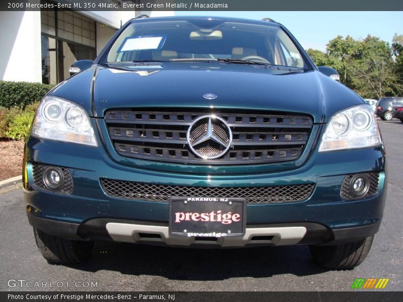 Everest Green Metallic / Macadamia 2006 Mercedes-Benz ML 350 4Matic