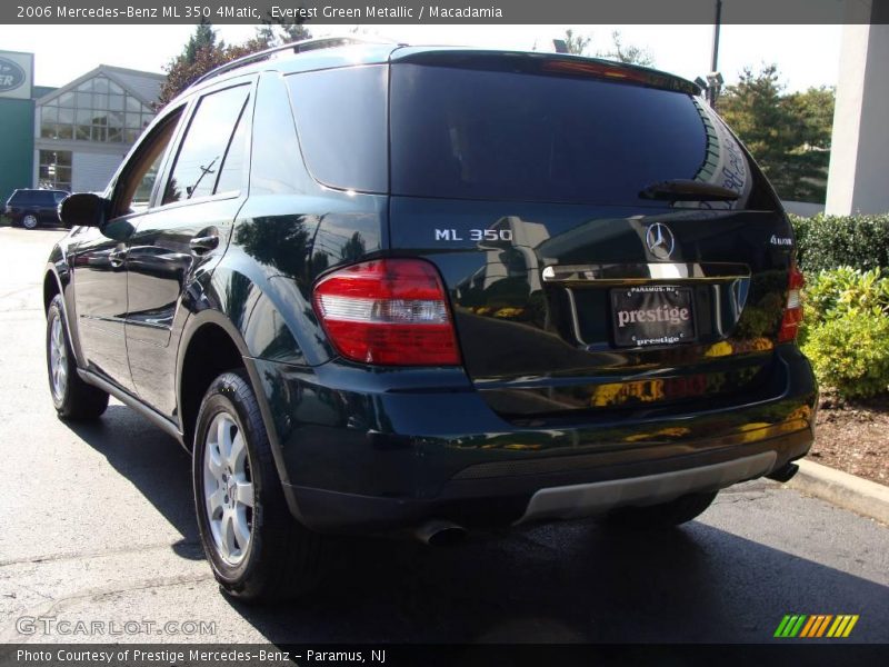 Everest Green Metallic / Macadamia 2006 Mercedes-Benz ML 350 4Matic