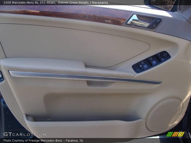 Everest Green Metallic / Macadamia 2006 Mercedes-Benz ML 350 4Matic