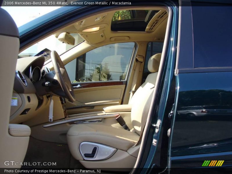 Everest Green Metallic / Macadamia 2006 Mercedes-Benz ML 350 4Matic