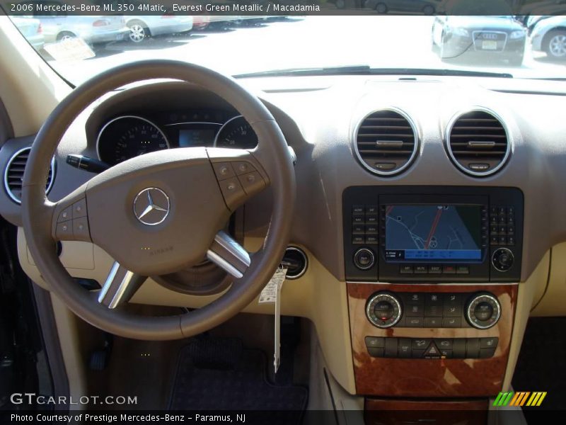 Everest Green Metallic / Macadamia 2006 Mercedes-Benz ML 350 4Matic