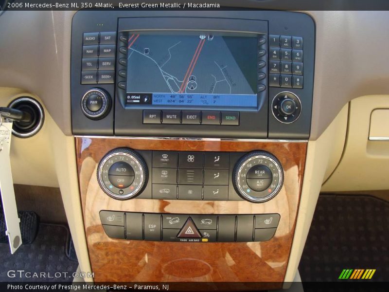 Everest Green Metallic / Macadamia 2006 Mercedes-Benz ML 350 4Matic