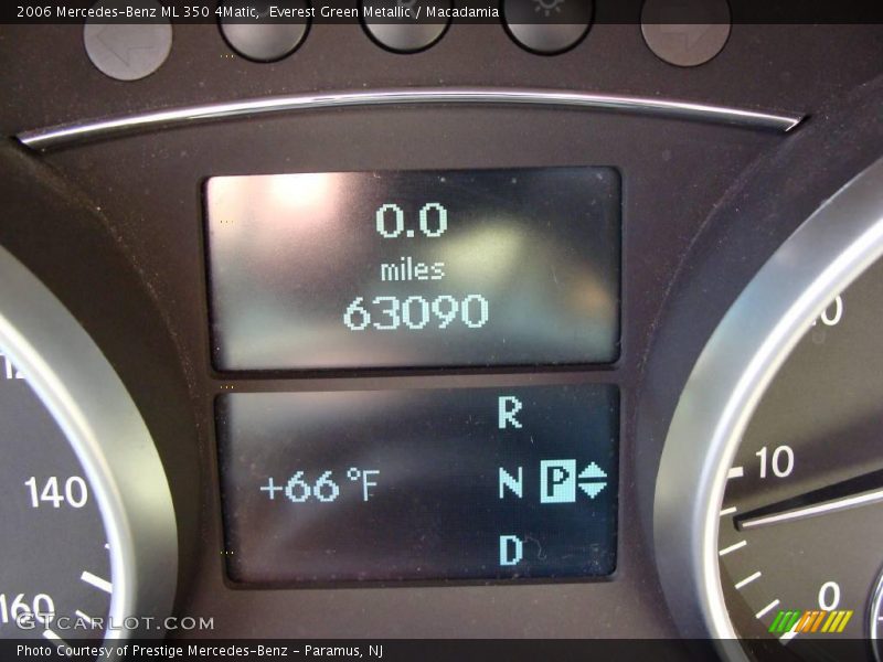 Everest Green Metallic / Macadamia 2006 Mercedes-Benz ML 350 4Matic
