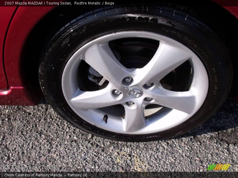 Redfire Metallic / Beige 2007 Mazda MAZDA6 i Touring Sedan