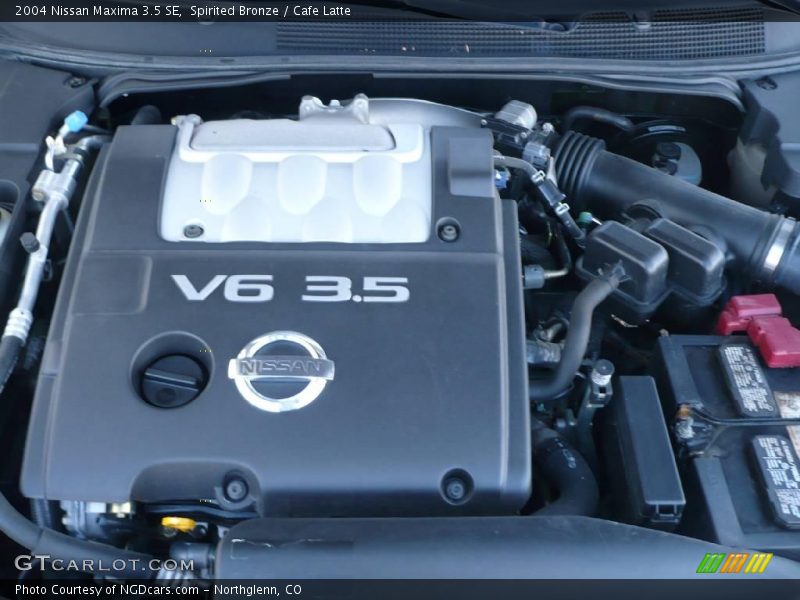 Spirited Bronze / Cafe Latte 2004 Nissan Maxima 3.5 SE