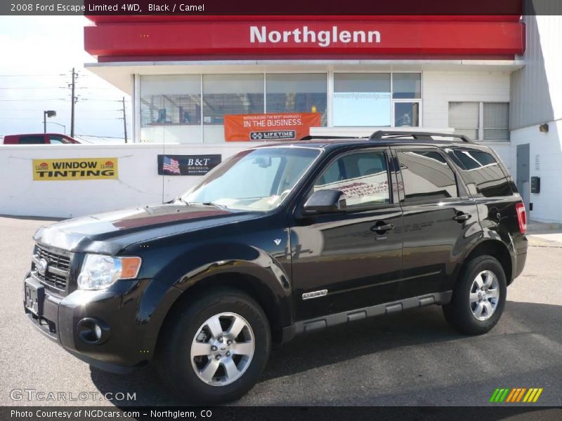 Black / Camel 2008 Ford Escape Limited 4WD