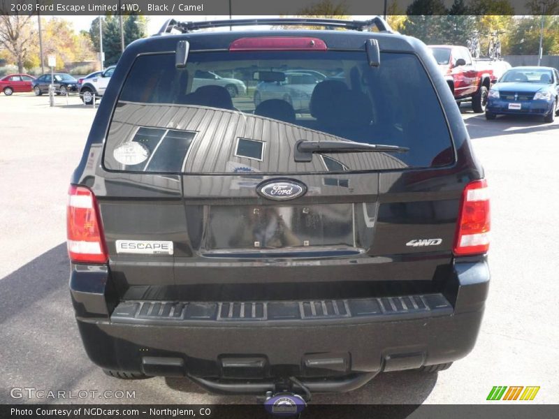 Black / Camel 2008 Ford Escape Limited 4WD