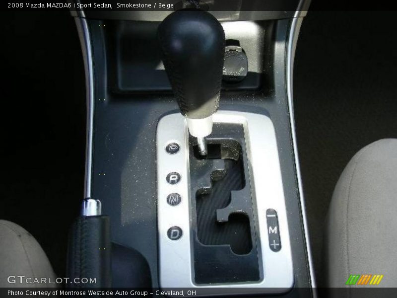 Smokestone / Beige 2008 Mazda MAZDA6 i Sport Sedan