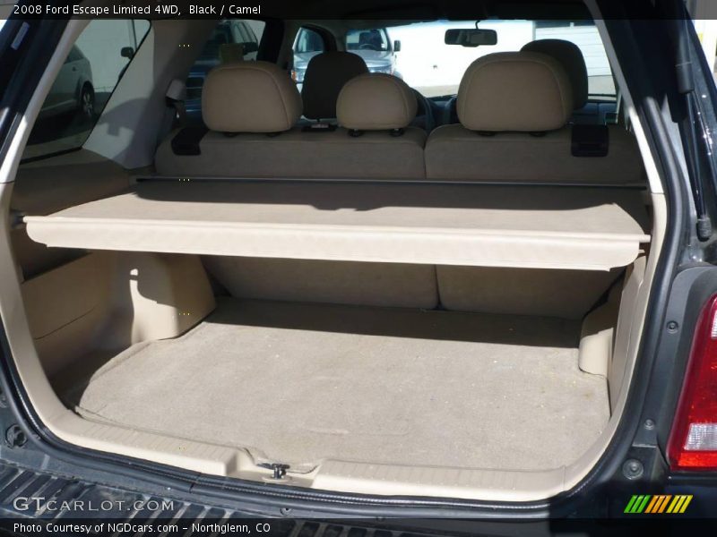 Black / Camel 2008 Ford Escape Limited 4WD