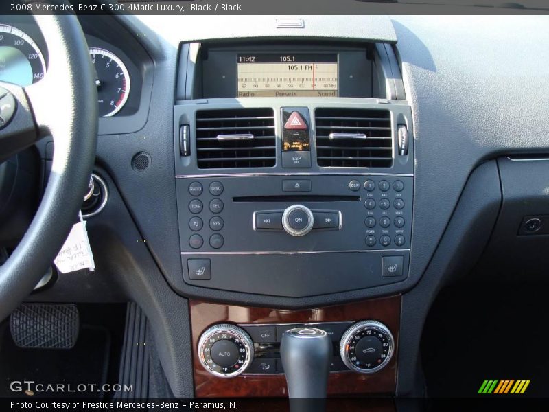 Black / Black 2008 Mercedes-Benz C 300 4Matic Luxury