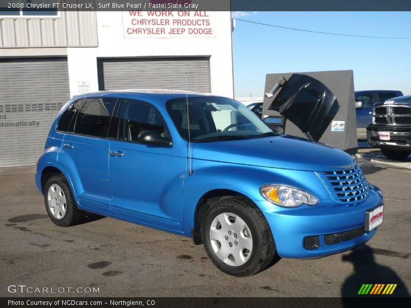 Surf Blue Pearl / Pastel Slate Gray 2008 Chrysler PT Cruiser LX