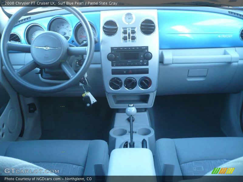Surf Blue Pearl / Pastel Slate Gray 2008 Chrysler PT Cruiser LX