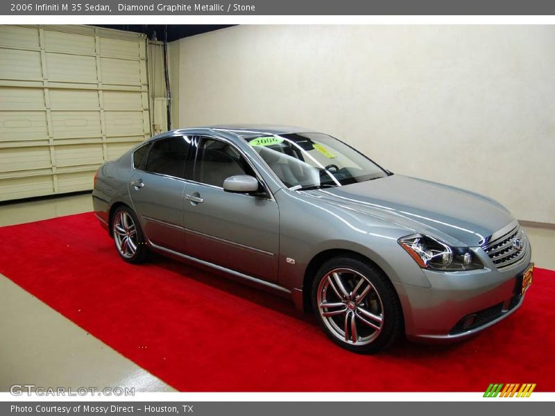 Diamond Graphite Metallic / Stone 2006 Infiniti M 35 Sedan