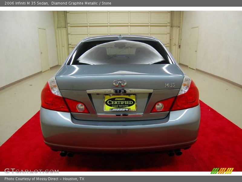 Diamond Graphite Metallic / Stone 2006 Infiniti M 35 Sedan