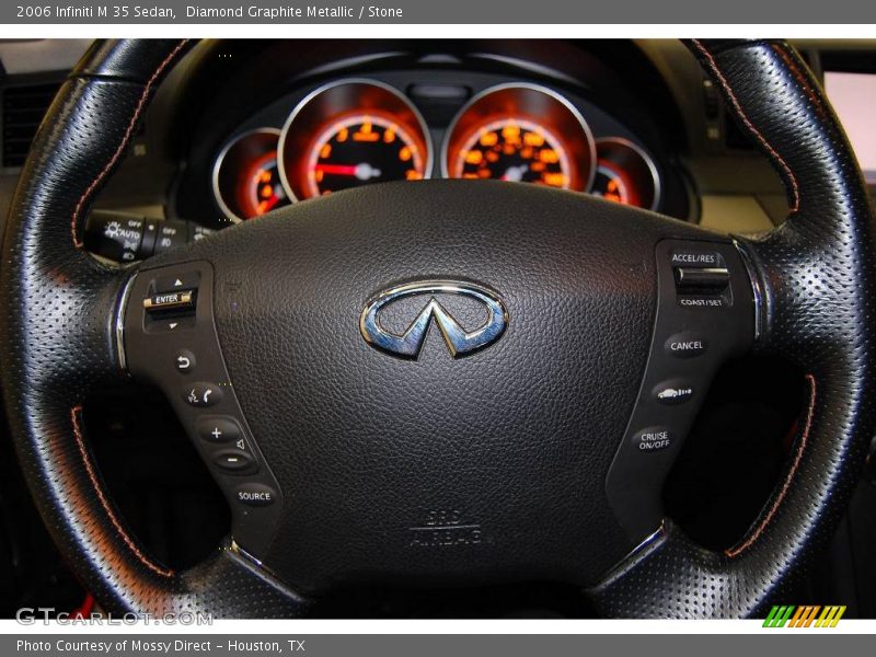Diamond Graphite Metallic / Stone 2006 Infiniti M 35 Sedan
