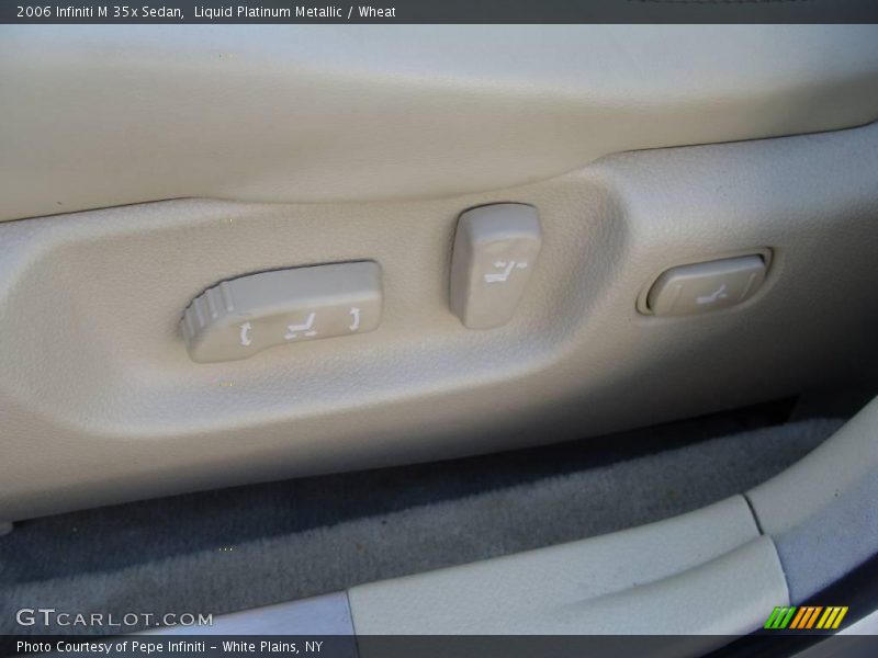 Liquid Platinum Metallic / Wheat 2006 Infiniti M 35x Sedan