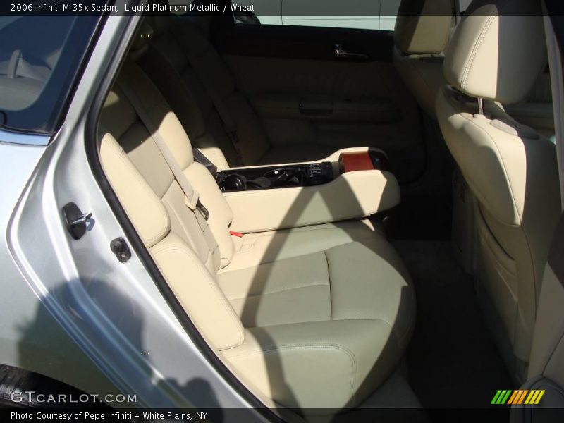 Liquid Platinum Metallic / Wheat 2006 Infiniti M 35x Sedan