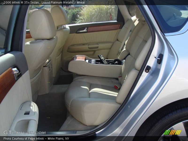 Liquid Platinum Metallic / Wheat 2006 Infiniti M 35x Sedan